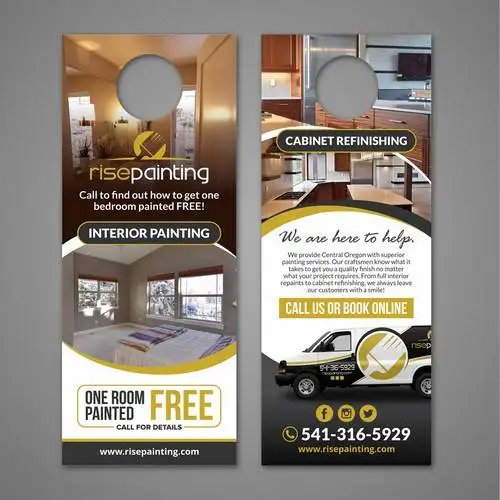 Door Hanger Printing 1 Door Hanger Printing Dubai