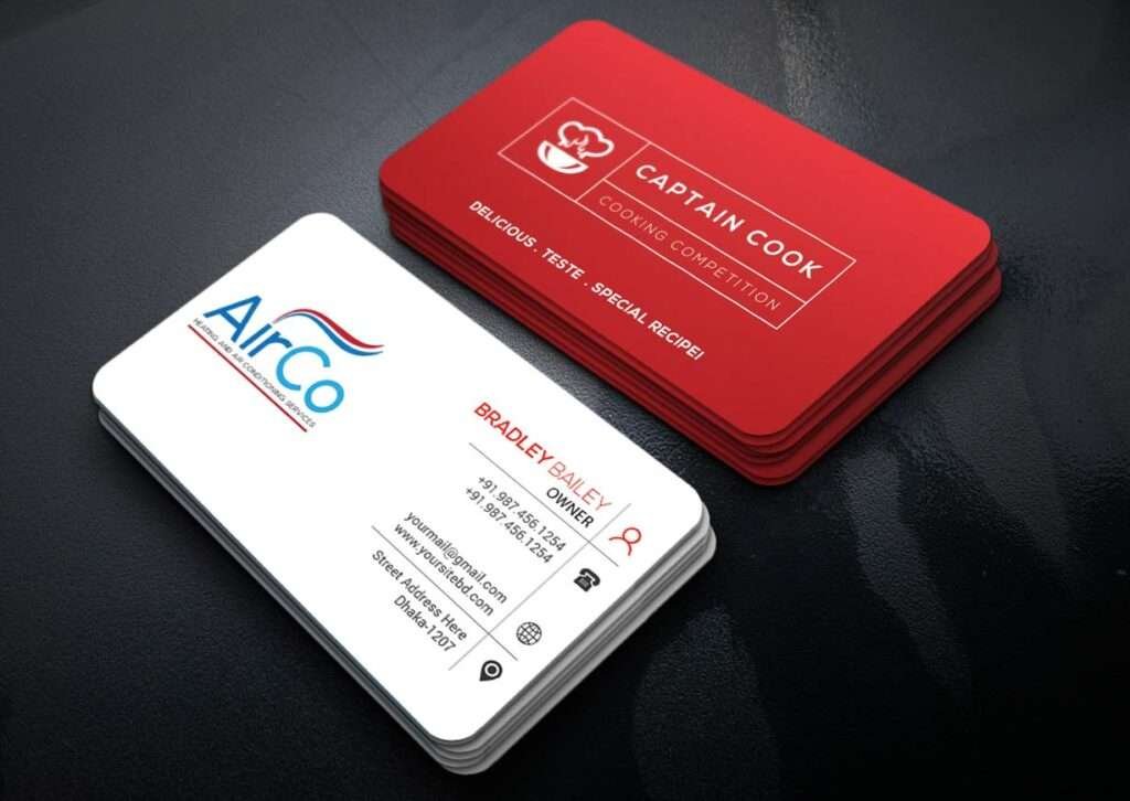 Rounded Corner Business Card